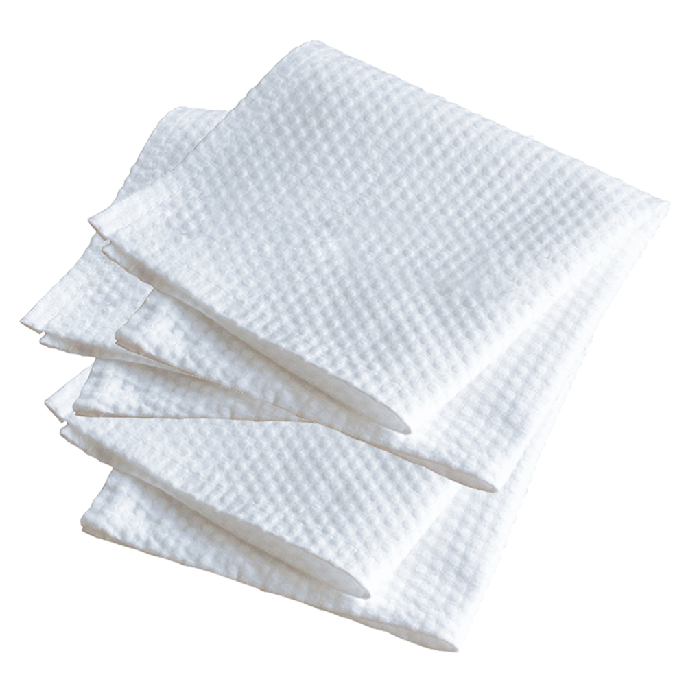 Towellness® - Confezione 35 Asciugamani monouso 30x40, biodegradabili e  compostabili, Viscosa, Bianco