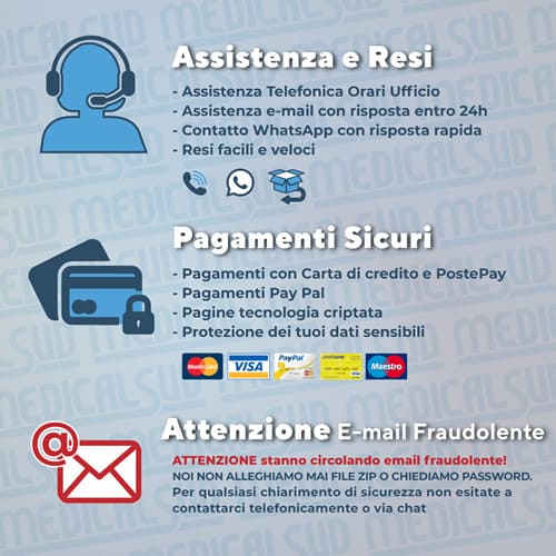 Assistenza, Resi e Pagamenti sicuri